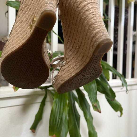 MICHAEL KORS metallic leather wedge espadrille - Picture 5 of 7